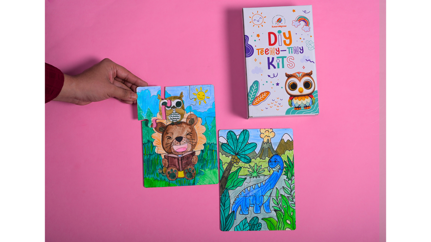 Teeny Tiny DIY Puzzle - Set of Two