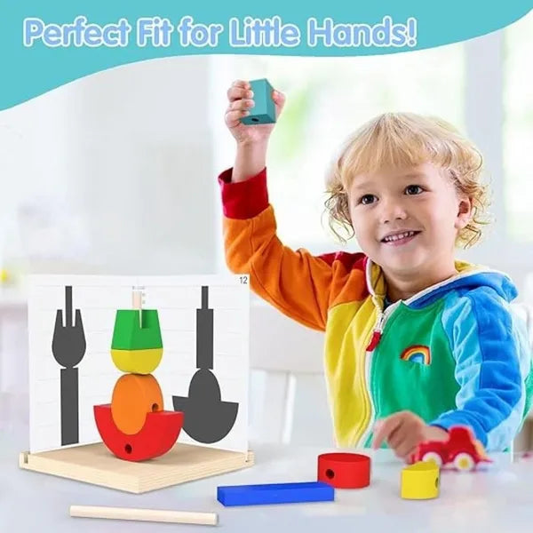 Wooden 3S Spatial Thinking Training Set - Kee&Ka