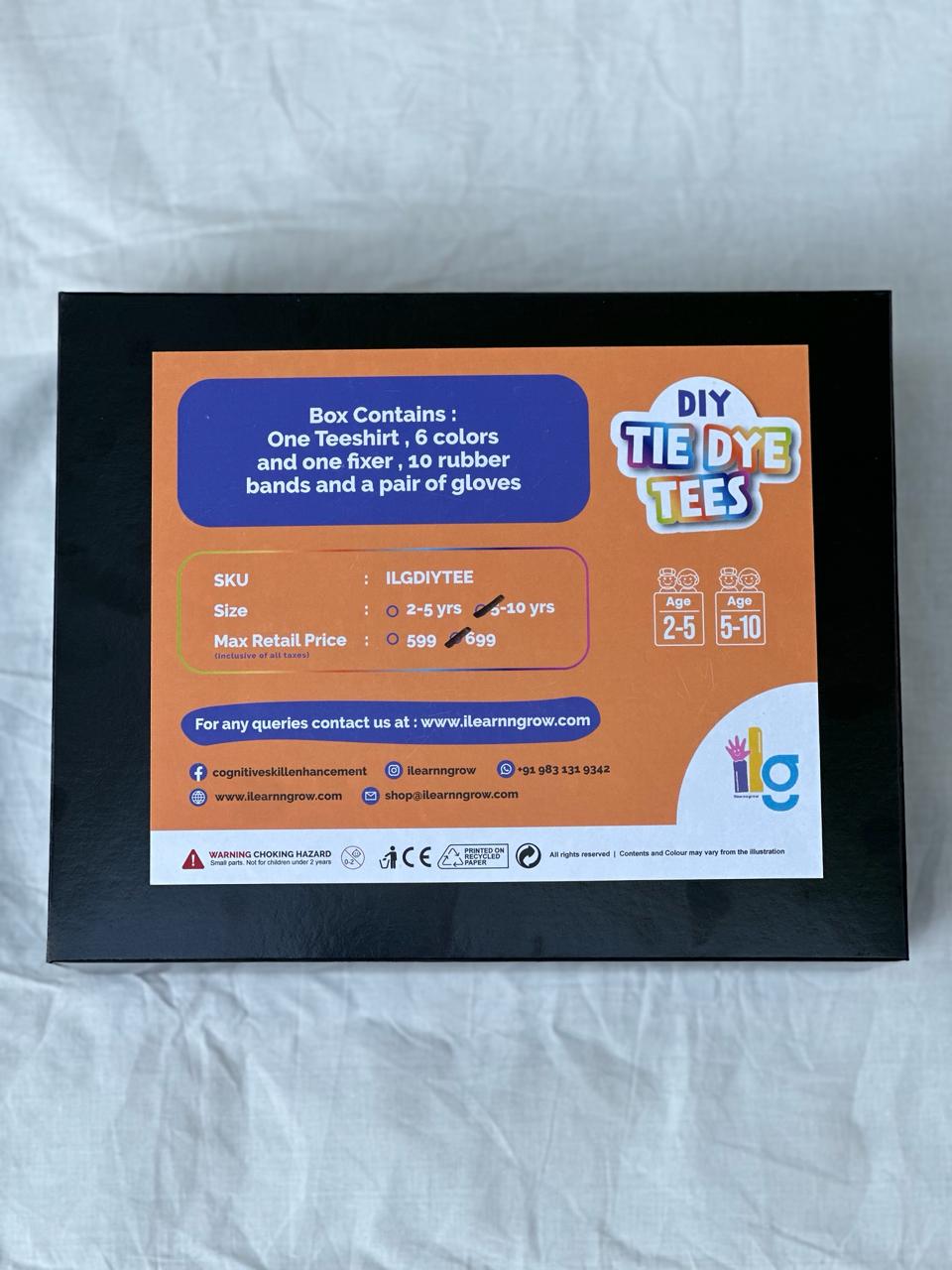 DIY Tie - Dye Tee Shirt - Kee&Ka