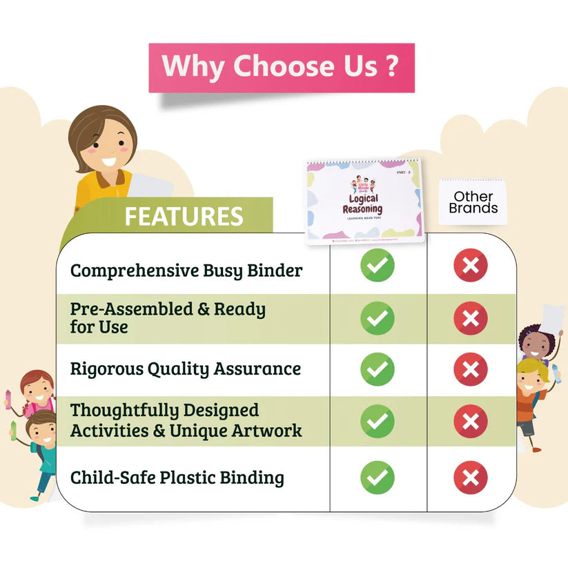Logical Reasoning Part-2 (Ages 2 to 5 years) - Kee&Ka
