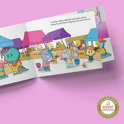 Dinku's Colourful Holi: Learn to Forgive - Kee&Ka