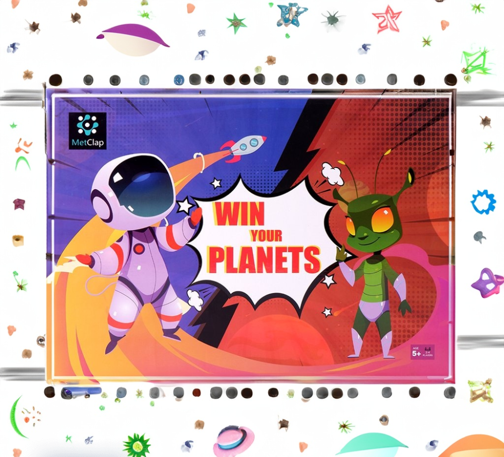 Metclap Win Your Planets (Ages -5 Years) - Kee&Ka