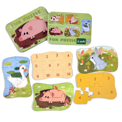 Progressive Puzzle Metal Box - Kee&Ka