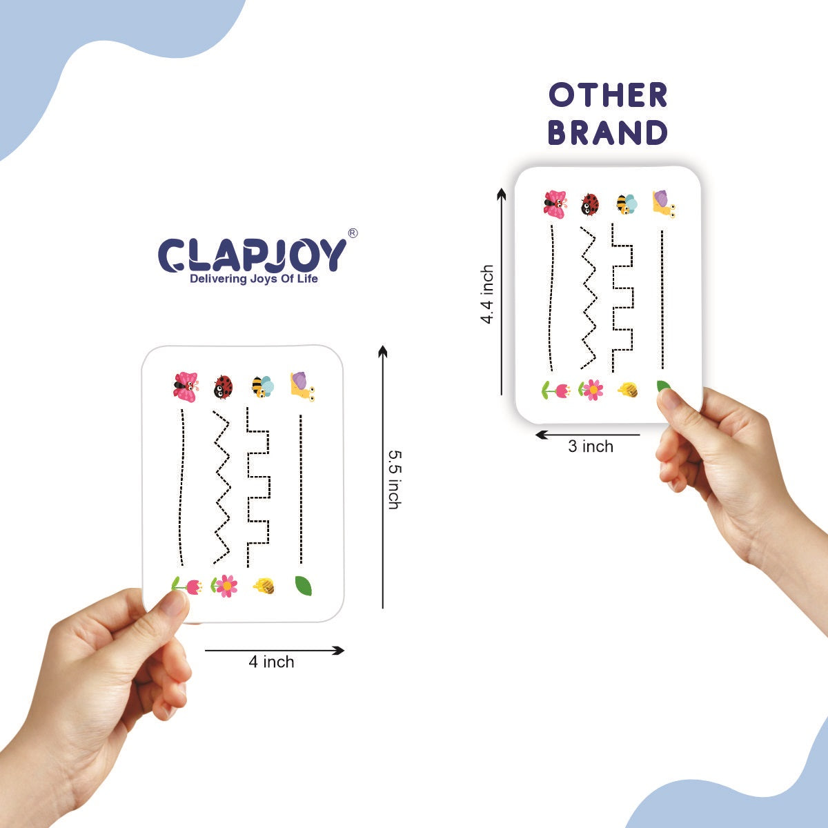 Clapjoy Reusable Flash Cards - Kee&Ka