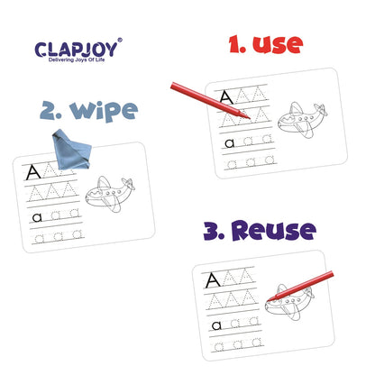 Clapjoy Reusable Flash Cards - Kee&Ka