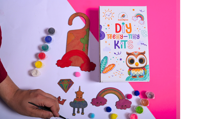 Teeny Tiny Unicorn Theme Name Plate And Door Knob