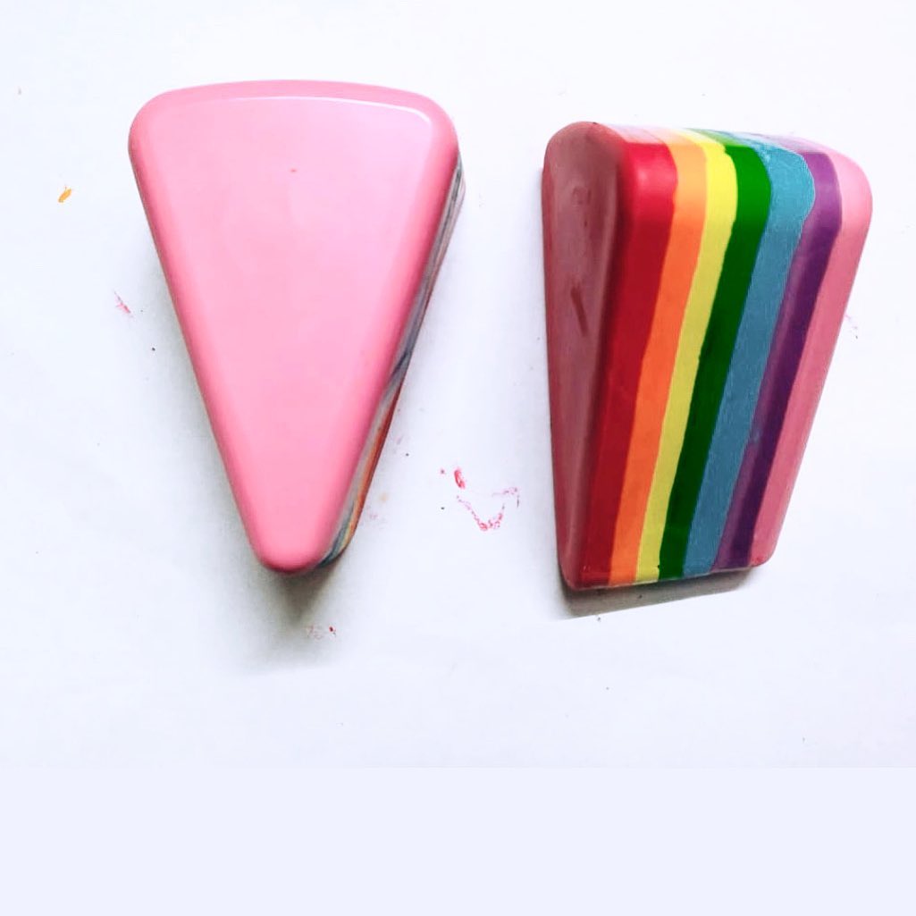 Rainbow Cake Slice - Kee&Ka