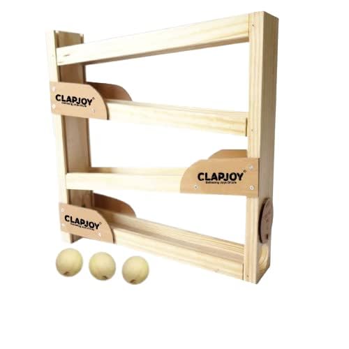 Clapjoy Wooden Ball Tracker for Kids - Kee&Ka