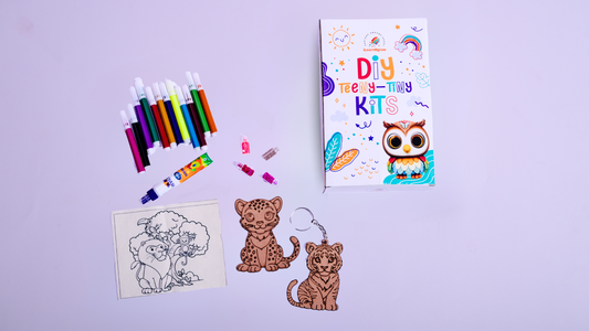 Teeny Tiny DIY Animal Painting