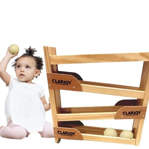 Clapjoy Wooden Ball Tracker for Kids - Kee&Ka