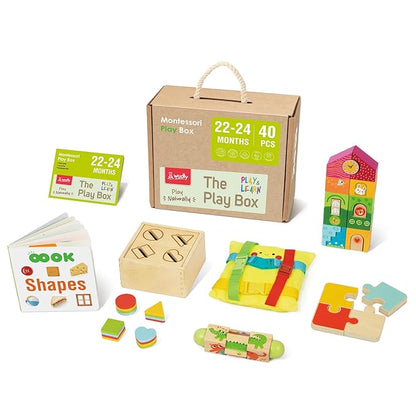 Montessori Learning Wooden Baby Toys For 3-4 Months