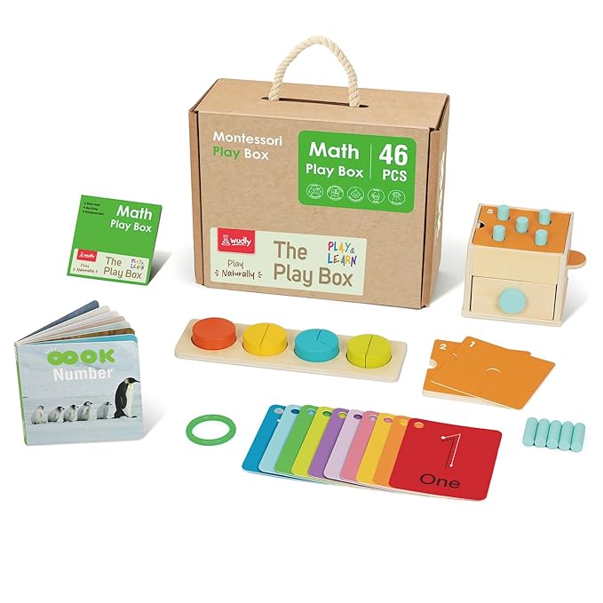 Montessori Learning Wooden Baby Toys For 3-4 Months