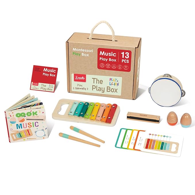 Montessori Learning Wooden Baby Toys For 3-4 Months