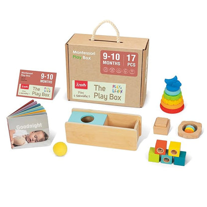 Montessori Learning Wooden Baby Toys For 3-4 Months