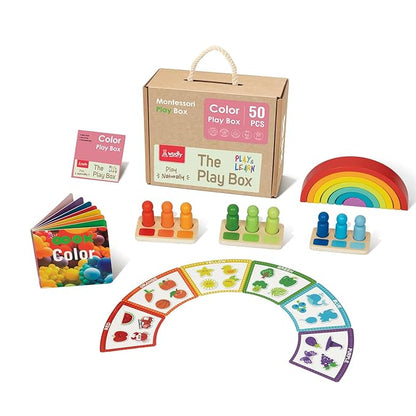 Montessori Learning Wooden Baby Toys For 3-4 Months