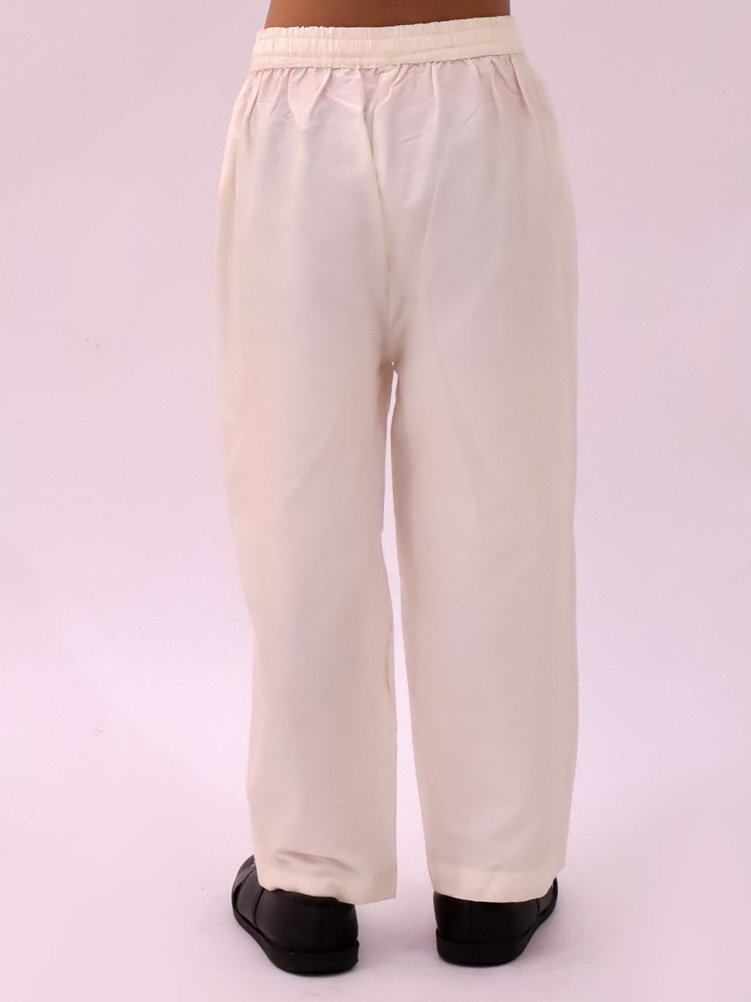 Peach Kurta Pyjama Set For Boys