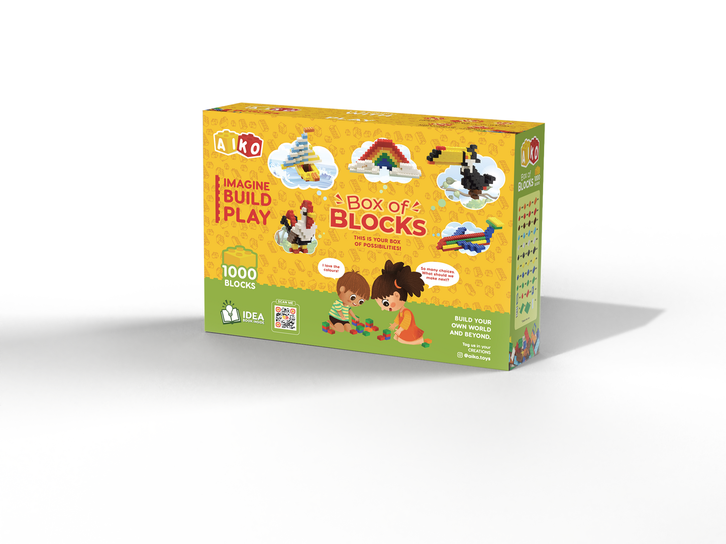 Box Of Blocks 1,000 Piece