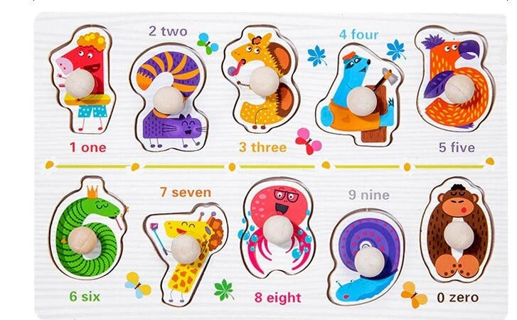 Early Learning Small Knob Puzzle - Kee&Ka