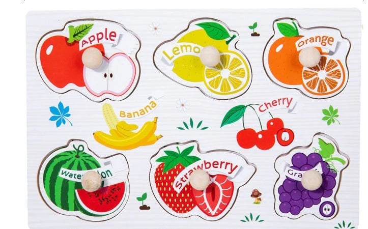 Early Learning Small Knob Puzzle - Kee&Ka