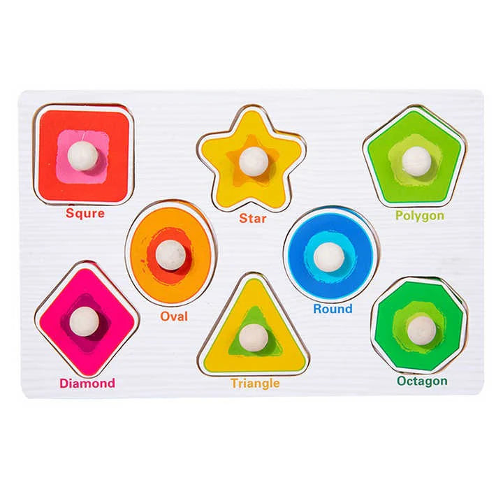 Early Learning Small Knob Puzzle - Kee&Ka