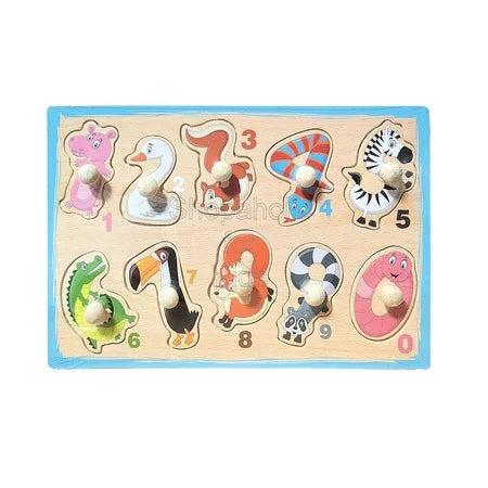 Early Learning Small Knob Puzzle - Kee&Ka