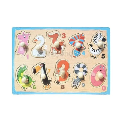 Early Learning Small Knob Puzzle - Kee&Ka