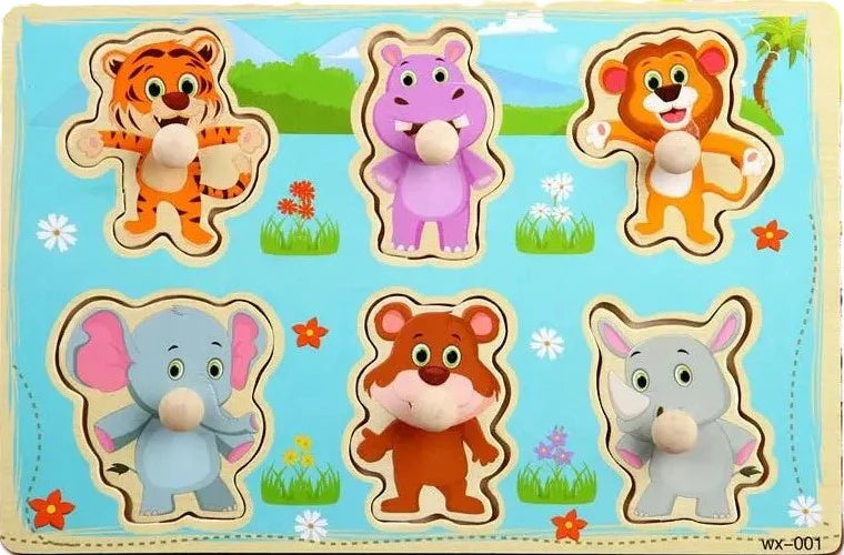 Early Learning Small Knob Puzzle - Kee&Ka