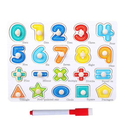 Early Learning Knob Puzzle - Kee&Ka
