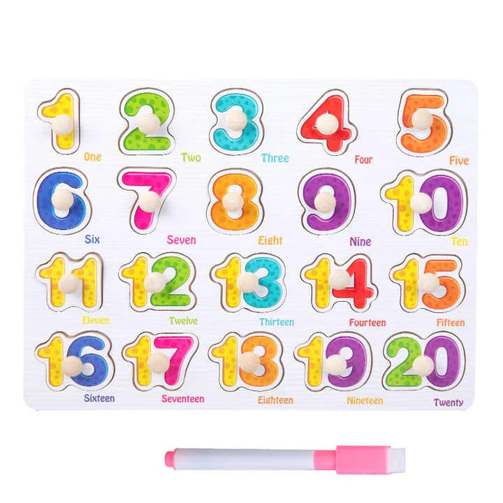 Early Learning Knob Puzzle - Kee&Ka