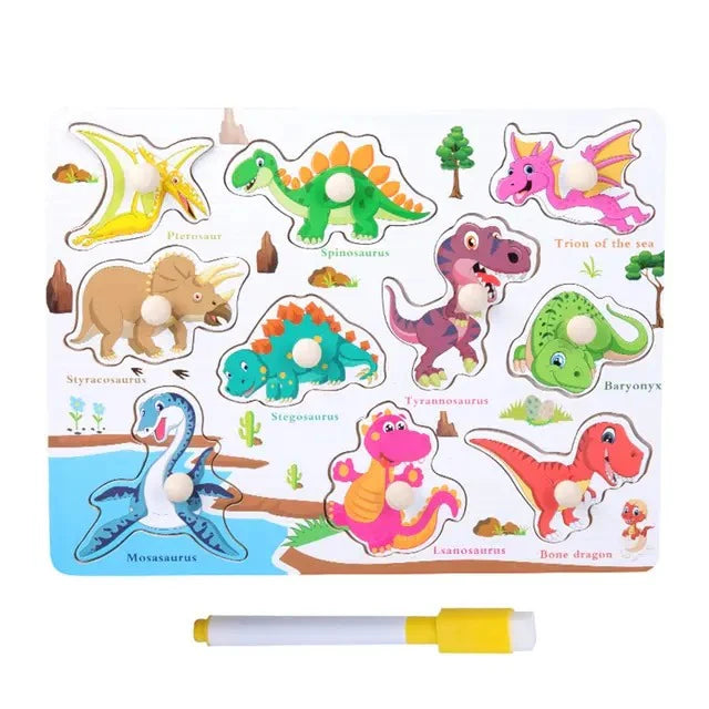 Early Learning Knob Puzzle - Kee&Ka