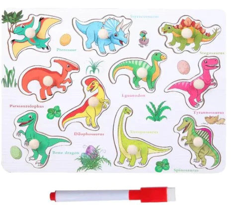 Early Learning Knob Puzzle - Kee&Ka