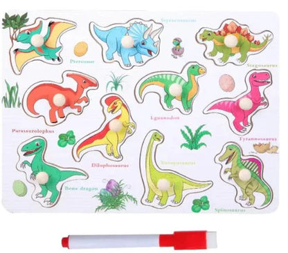 Early Learning Knob Puzzle - Kee&Ka