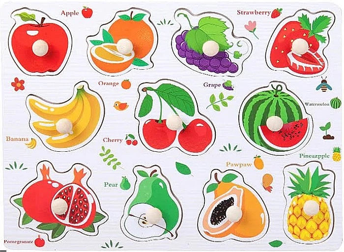 Early Learning Knob Puzzle - Kee&Ka