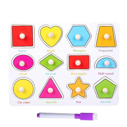 Early Learning Knob Puzzle - Kee&Ka