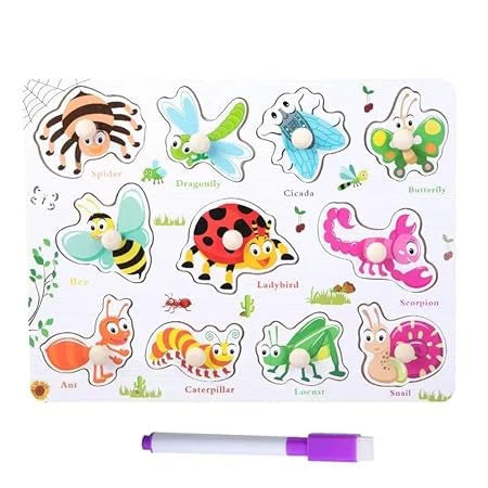 Early Learning Knob Puzzle - Kee&Ka