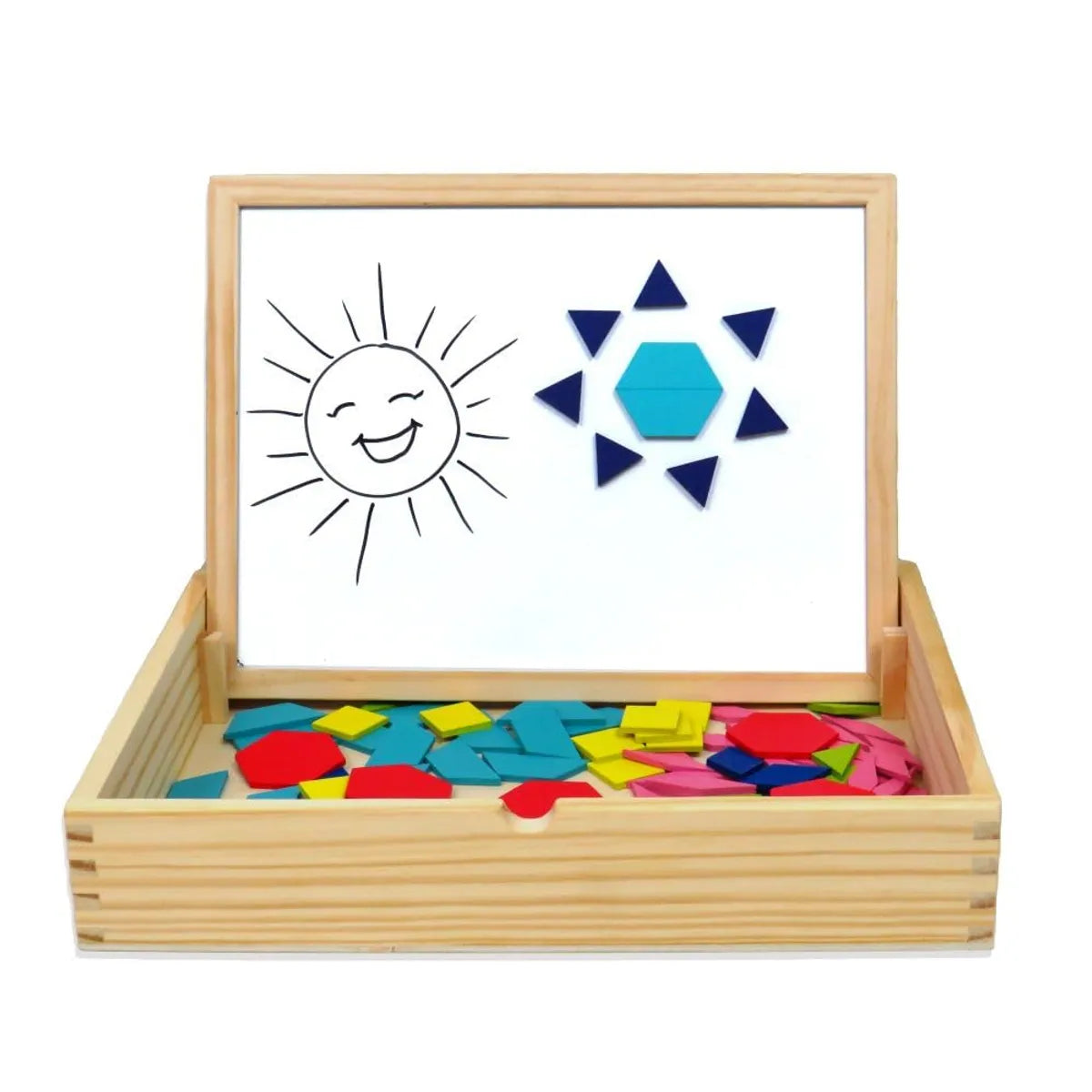 Wooden Magnetic Educational Toy- White Board - Kee&Ka
