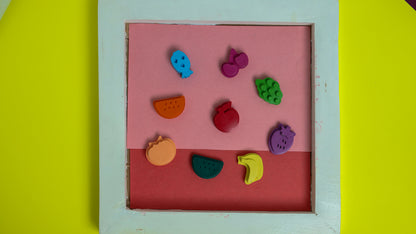Fruit Crayon set of 8 - Kee&Ka