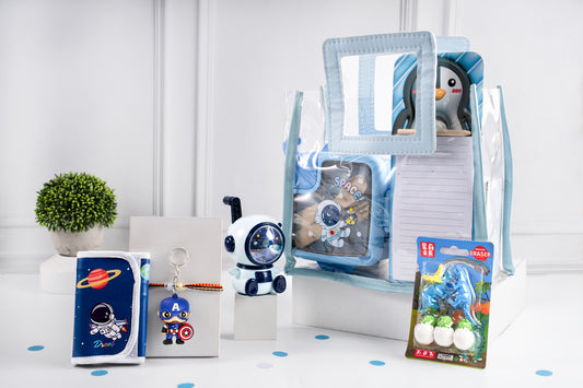 Blue Bag Space Hamper