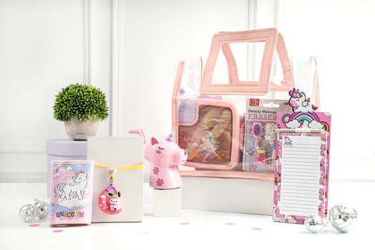 Pink Bag Unicorn Hamper