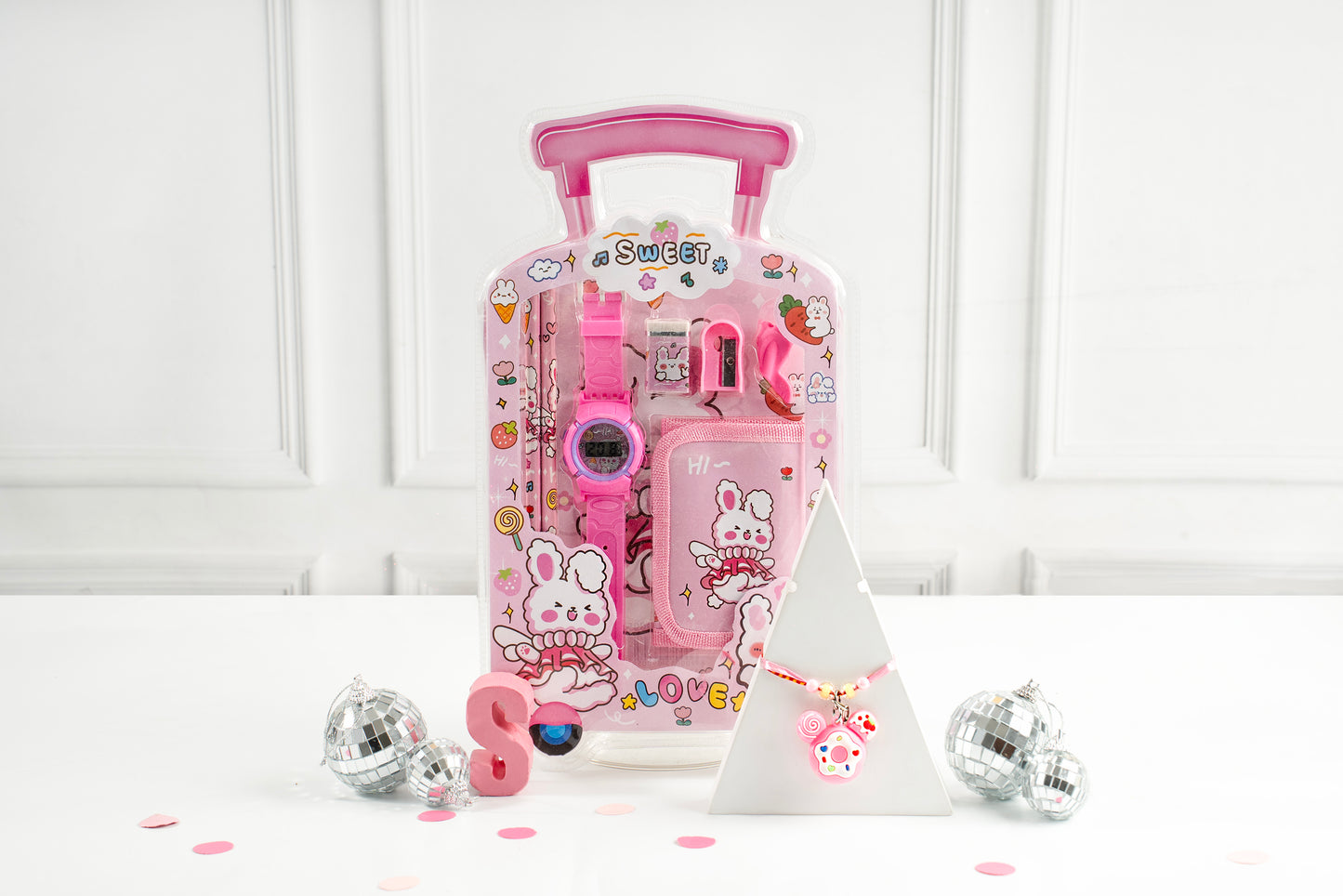 Stationery Set With Rakhi