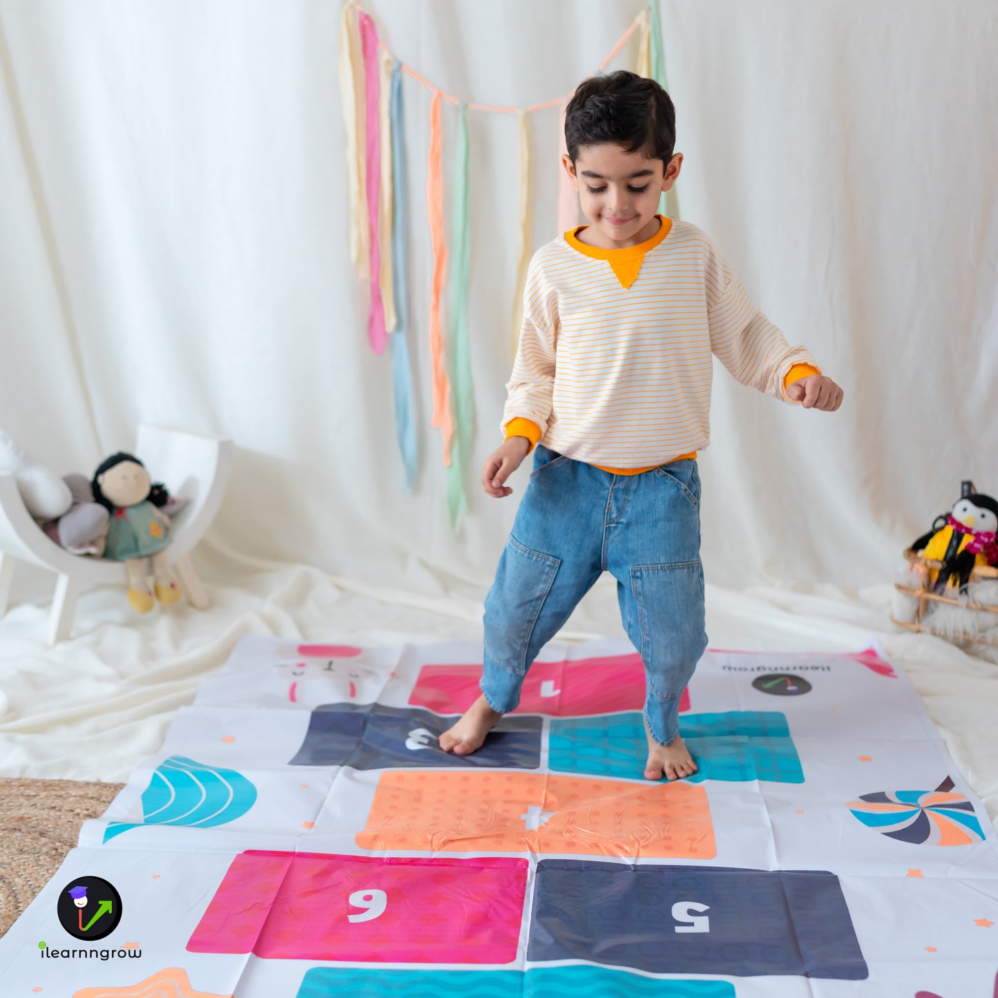 Hop Scotch Play Mat - Kee&Ka