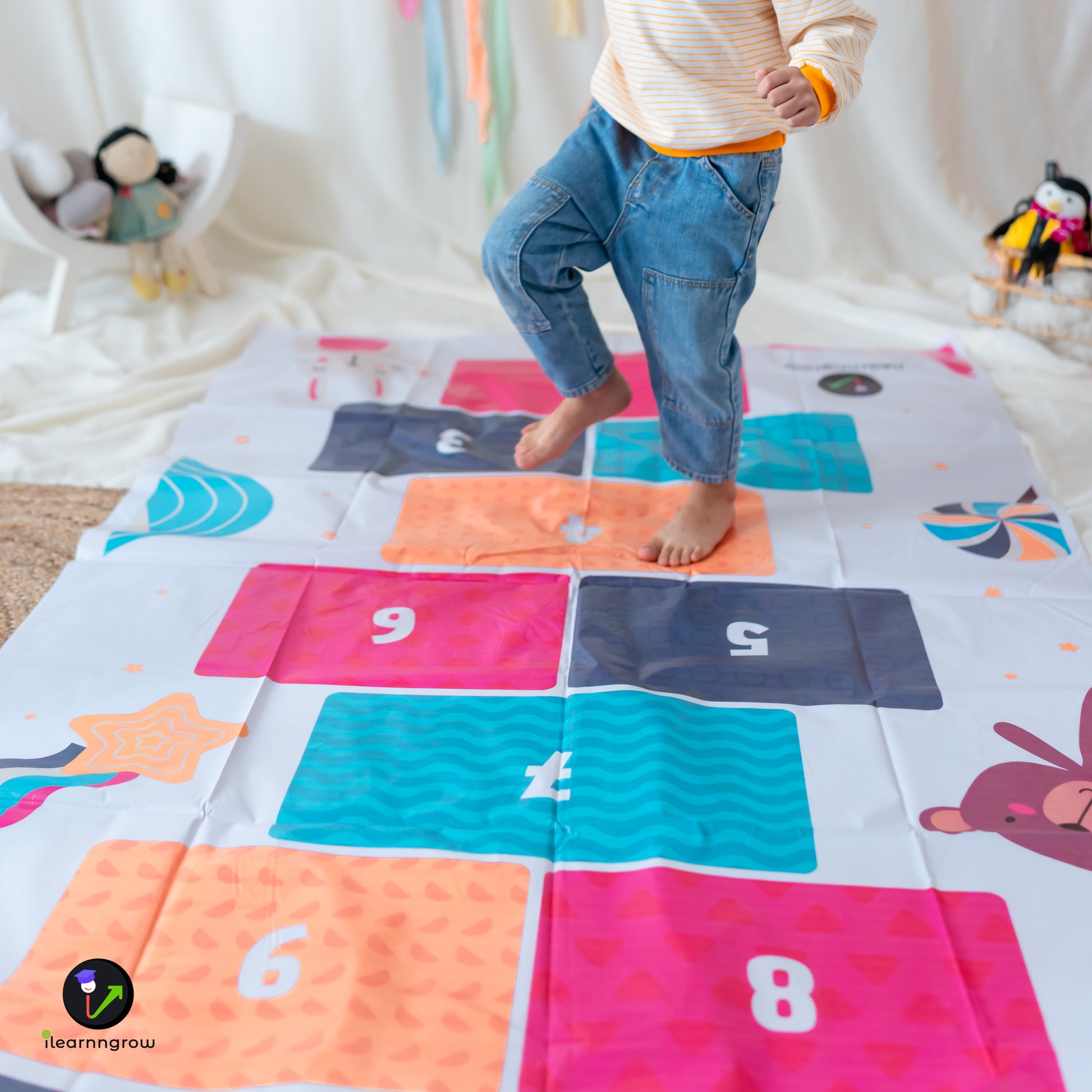 Hop Scotch Play Mat - Kee&Ka
