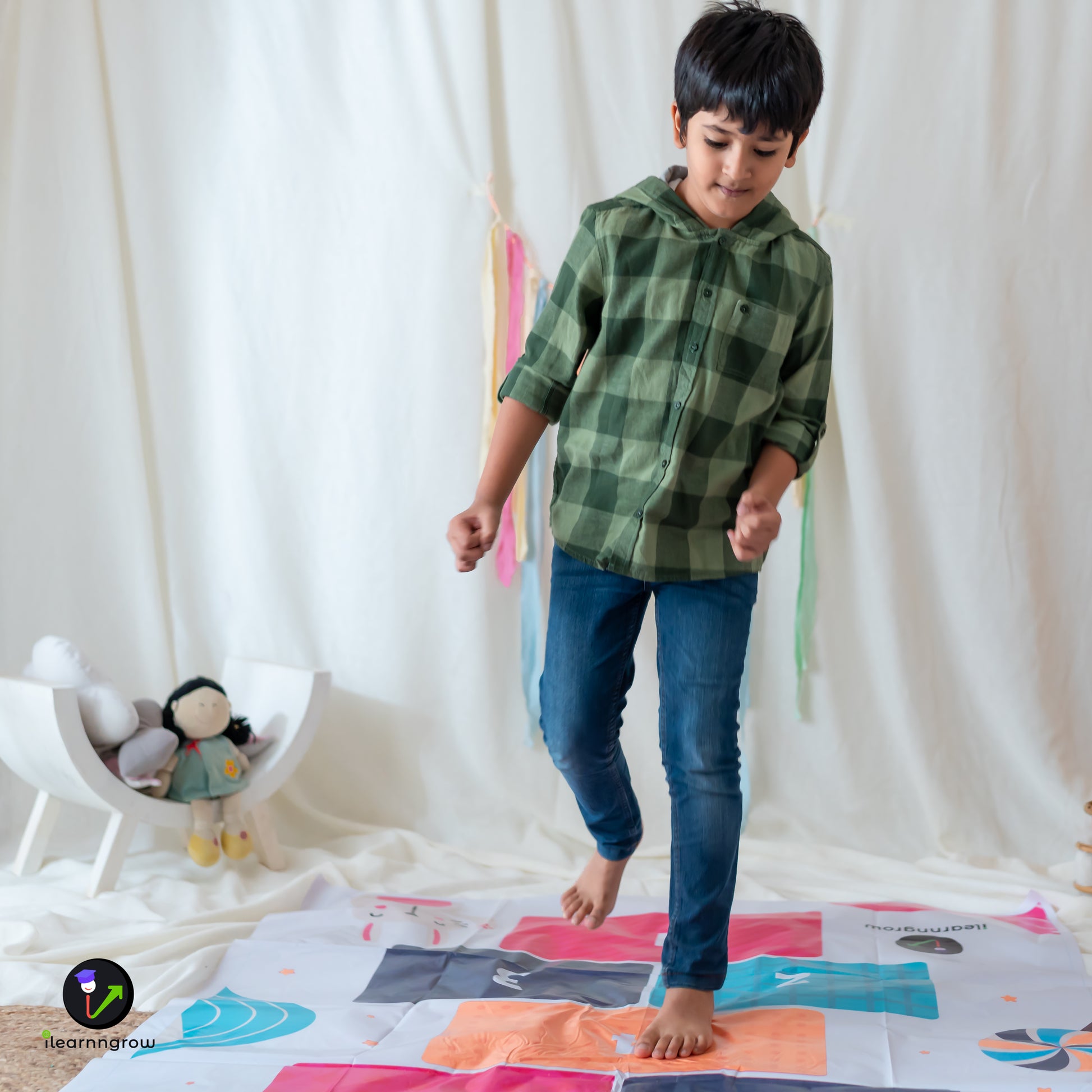 Hop Scotch Play Mat - Kee&Ka