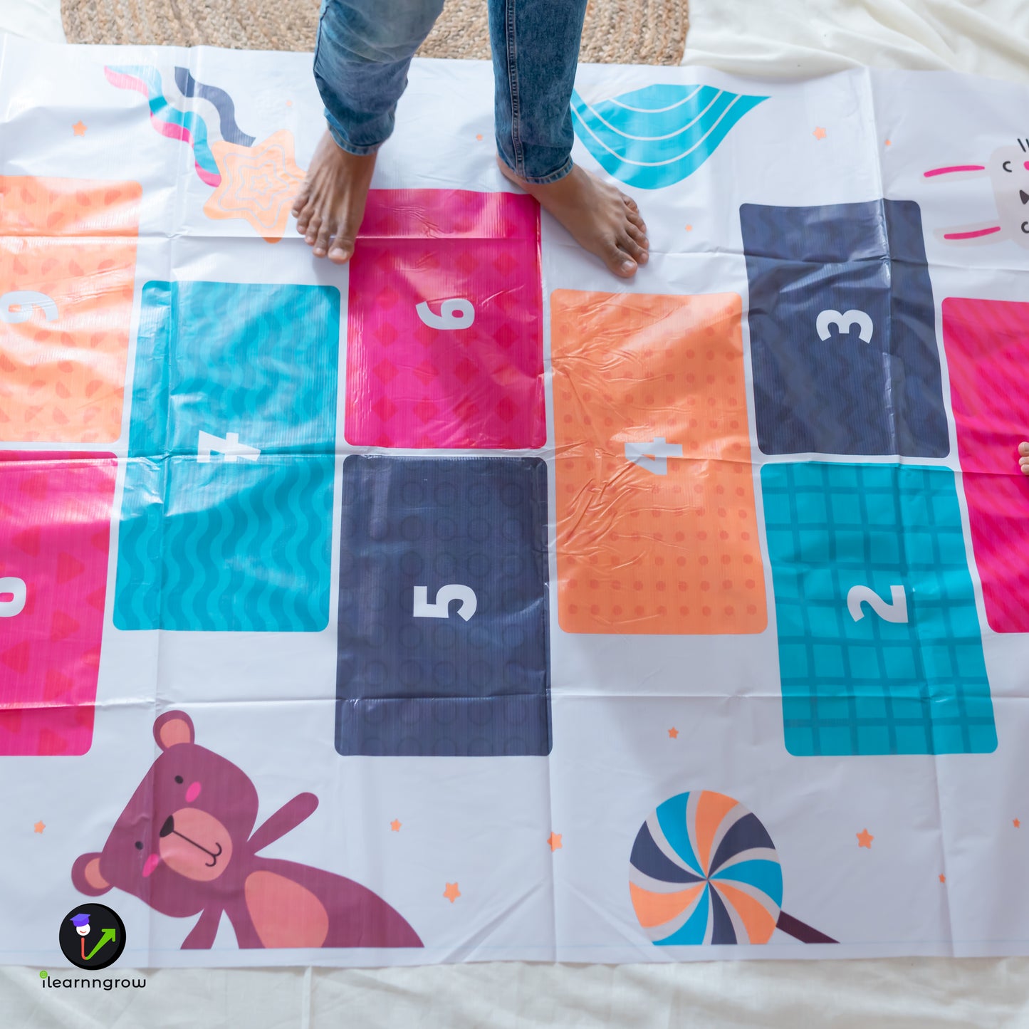Hop Scotch Play Mat - Kee&Ka