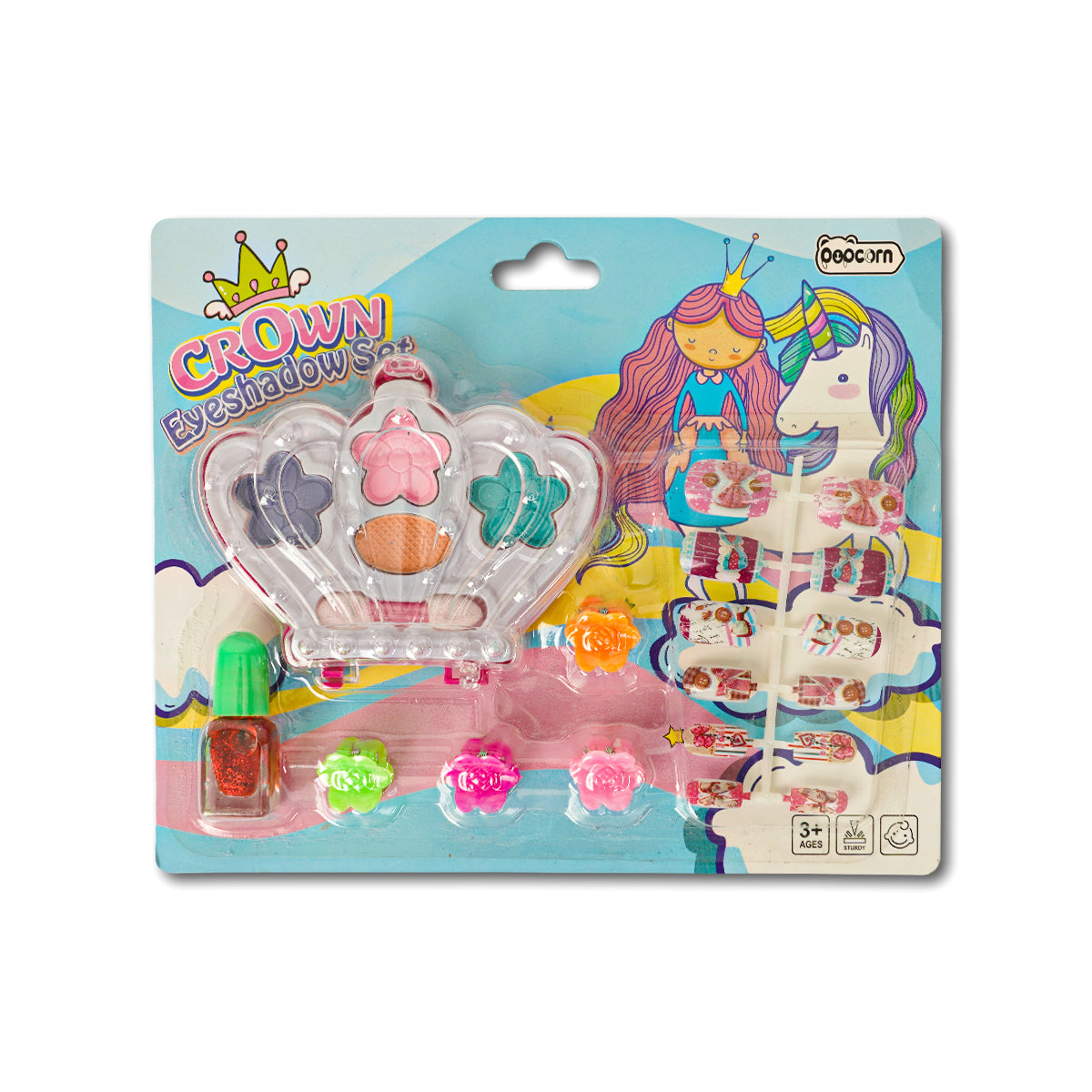 Crown Eyeshadow and Nail Art Kit - Kee&Ka