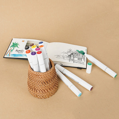 Set of 12 Touch Cool Dual Side Markers - Kee&Ka