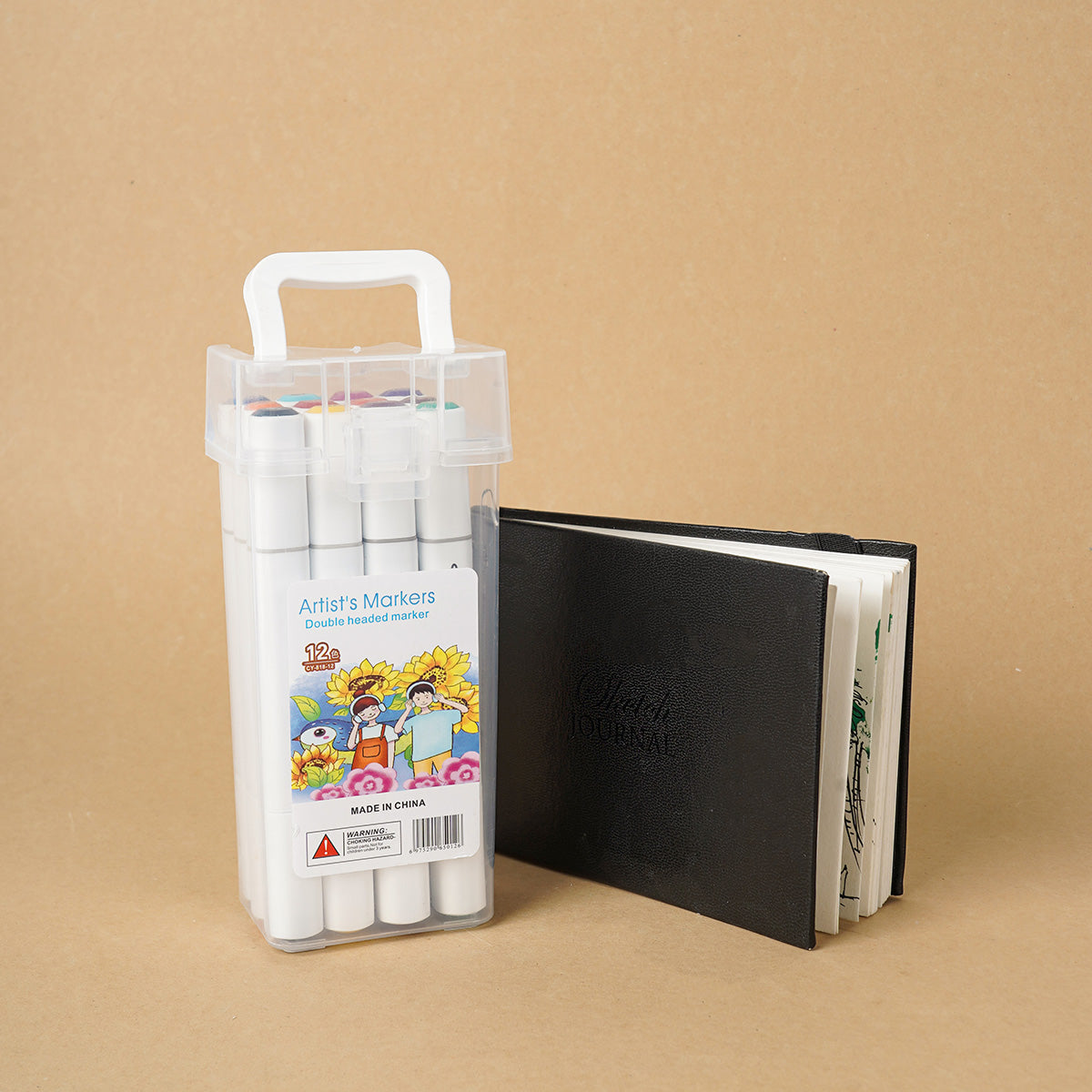 Set of 12 Touch Cool Dual Side Markers - Kee&Ka