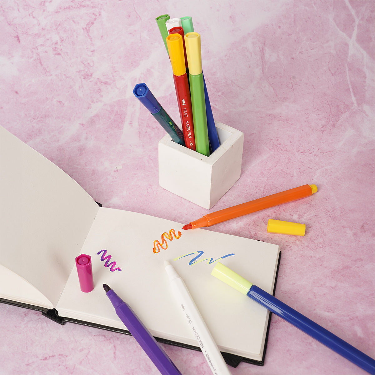 Set of 12 Magic Erasable Pens - Kee&Ka