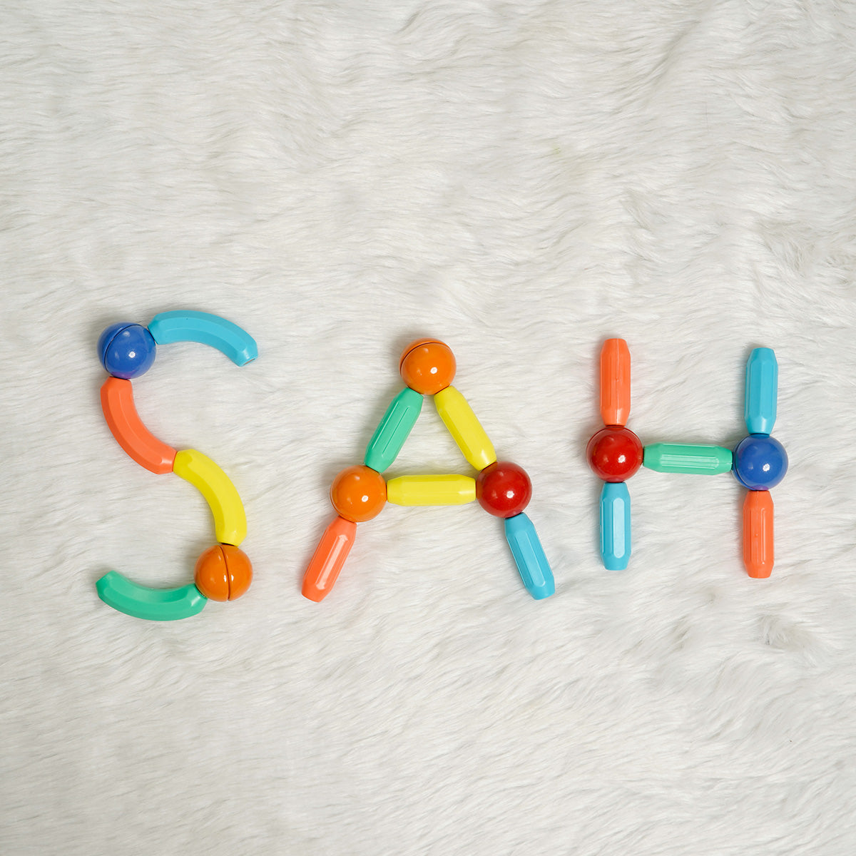 32 Pieces Magnetic Stick Blocks - Connect , Create , Learn and Play - Kee&Ka