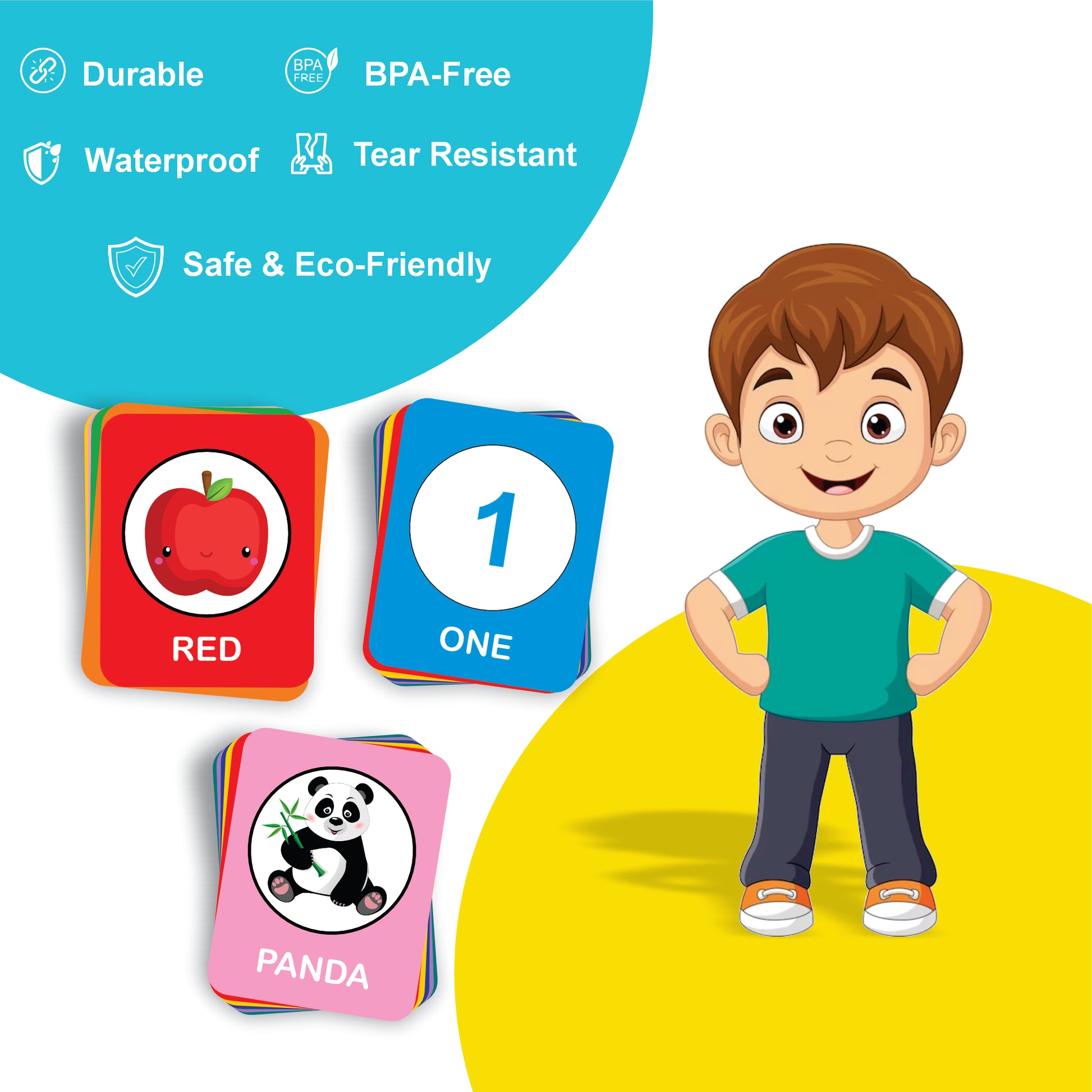 Clapjoy My First 100 Words Flash Cards - Kee&Ka